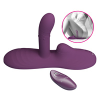 Pretty Love USB-Lade fernbedienung 5 Nicken Einstellung und 5 Vibrations einstellung Ball Moving Heating Sexspielzeug für Frauen
