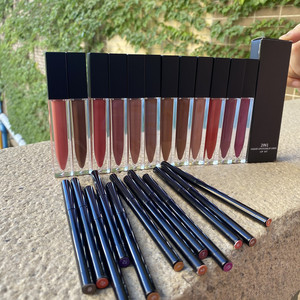 Liquid Lipstick <strong>Lip</strong> <strong>Gloss</strong> <strong>Lip</strong> Liner Pen <strong>Set</strong> 12 Shades Non-transfer High Pigment Full Coverage <strong>Lip</strong> Makeup for Daily Party Wear - Product Image 6