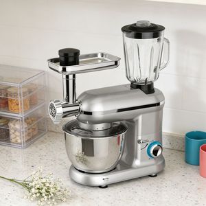 Nouveau <span class=keywords><strong>Robot</strong></span> Culinaire Électrique 800W Puissant, Machine de Cuisine Automatique, Batteur Sur Socle pour Pétrir la Pâte, Idéal pour les Chefs - Product Image 3