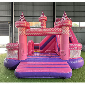 Chine Langko Inflatables Jeux de plein <span class=keywords><strong>air</strong></span> Château sautant rose <span class=keywords><strong>Jumpy</strong></span> House Gonflable avec souffleur <span class=keywords><strong>d</strong></span>'<span class=keywords><strong>air</strong></span> - Product Image 5