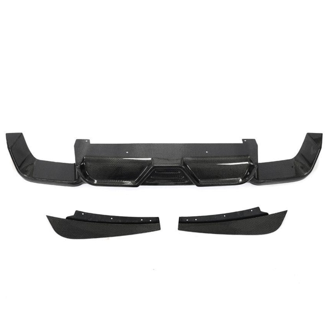 Amxnx Carbon Fiber X3M Car Bumper Rear Diffuser for BMW F97 X3M 2019-2021 Rear Diffuser