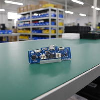 Ventilateur à pince EParthub haute efficacité de 6 pouces avec assemblage de circuit imprimé pour utilisation sur table et lit
