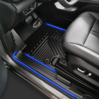 Tapis de voiture en vente directe, tapis de sol de voiture imperméables, tapis de voiture 5D TPE de haute qualité et de luxe pour Renault Duster 2013-2021
