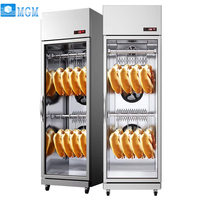 Armoire de séchage puissante en acier inoxydable avec affichage numérique pour viande de canard rôti et embryons, équipement de réfrigération