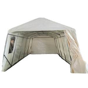 <span class=keywords><strong>Abri</strong></span> de <span class=keywords><strong>voiture</strong></span> <span class=keywords><strong>pliable</strong></span> et durable, structure galvanisée, bâche imperméable pour stationnement extérieur - Product Image 1