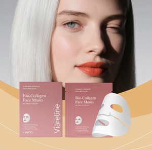 Masque hydratant au collagène, hydratation intense, soin hydratant et éclaircissant pour la peau. - Product Image 2