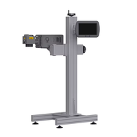 LTPK Plastique PVC PE PPR PIPE Imprimante laser en ligne 20w 30w Fibre Flying Laser Marking Printing Engraving Machine Price