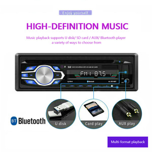 Universal 1 Din <b>Car</b> DVD <b>Player</b> With BT Hands-free FM Radio USB TF Card Support <b>CD</b> VCD MP4 Playback For All Vehicles High Quality - Product Image 2
