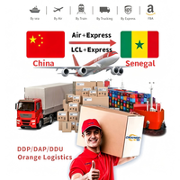 Service de logistique de fret aérien porte-à-porte pour le Sénégal, consolidation de marchandises, tarifs d'exportation, fret DDP Dakar