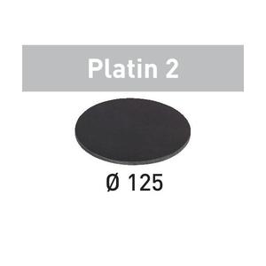 FESTOOL - 492377 <b>Abrasive</b> sheet STF D125/0 Platin 2 (15 pcs.) - EAN 4014549022573 <b>ABRASIVES</b> - Product Image 1