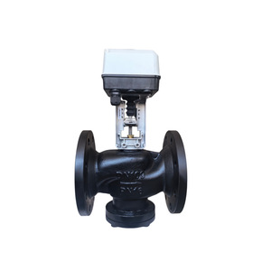วาล์วควบคุมไฟฟ้า VB7200 DN150 PN16 สำหรับระบบ HVAC ควบคุมการไหลแบบปรับได้ ใช้ไฟ AC 220V - Product Image 1
