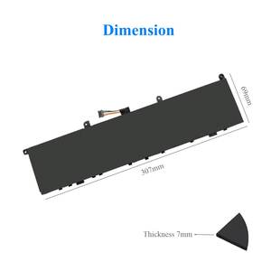 Новый аккумулятор L18M4P71 L17C4P72 L17M4P72 для ноутбука Lenovo ThinkPad X1 Extreme 1st Gen 2nd Gen ThinkPad P1 1st Gen 2 Series - Product Image 5