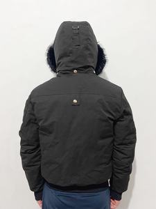 Veste <span class=keywords><strong>d</strong></span>'<span class=keywords><strong>hiver</strong></span> en duvet de haute qualité pour homme <span class=keywords><strong>Moose</strong></span>, veste matelassée à capuche, veste bomber en fourrure de renard du Canada pour homme - Product Image 3