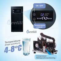 Distributeur Automatique Sous Évier en Acier Inoxydable Beelili pour Eau Potable, Refroidisseur d'Eau Froide et Système de Refroidissement