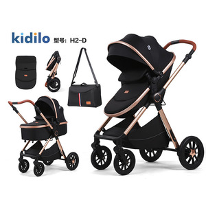 Coches para Bebés. Cochecito de Lujo para Bebé, Carrito 4 en 1 Plegable, Cochecito 3 en 1 con Silla de Auto - Product Image 1