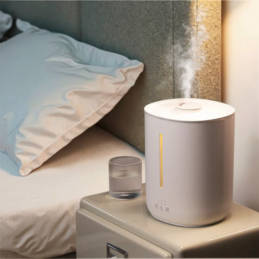 WiFi Smart App-Controlled Electric Ultrasonic Plastic Humidifier Humidistat 2.8L Capacity Custom OEM Household Use 1 Year