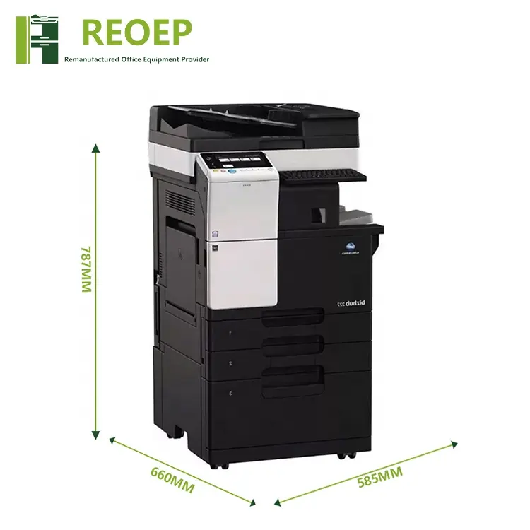 Imprimante, Scanner et photocopie, Konica Minolta, Bizhub, 227, 287, C368, C458, couleur d'occasion
