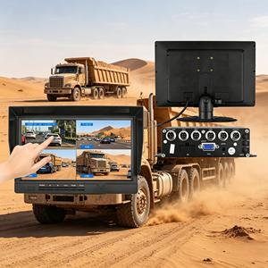 Cámara de Tablero 3 en 1 con Puerto Serie RS232, 4 Canales, Táctil, MDVR, 720p/1080p Full HD AHD CVBS VGA <span class=keywords><strong>para</strong></span> Camiones/Autobuses/<span class=keywords><strong>Autos</strong></span> Comerciales - Product Image 3