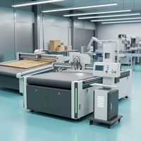 Máquina de Corte Automática Digital para Láminas de PP, Adhesivos, MDF, PVC, Cartón, Espuma, Cartón KT y EVA