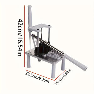 Procesador de Alimentos Manual Mini para el Hogar, Cortador de Patatas Fritas y Patatas, Herramienta de Cocina para Picar Fácilmente - Product Image 6
