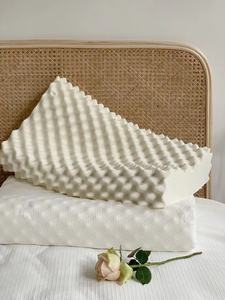 หมอนยางพาราธรรมชาติของไทยมีแกนหมอนยางนวดอนุภาคสูงและต่ําแบบโค้ง - Product Image 2