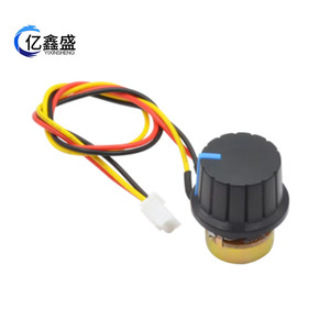 Controlador de Velocidad de Motor DC YIXINSHENG 12V 24V 36V 48V 20A Módulo Controlador PWM para Motor de Alta Potencia - Product Image 4
