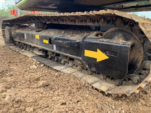 Excavadora sobre orugas Hitachi ZX120 de segunda mano de 12 toneladas, original de Japón, certificado CE, embalaje EPR de Alemania, en stock ahora - Product Image 5