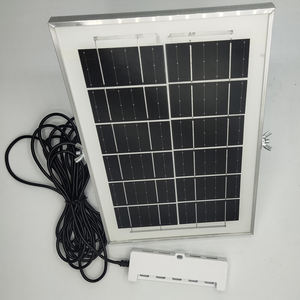 Cargador <span class=keywords><strong>Solar</strong></span> Portátil de 5V 8W 10W 15W 20W con Interfaz Multi-USB, Cuerpo de ABS, Regulador de Carga <span class=keywords><strong>Solar</strong></span> para Teléfono Móvil - Product Image 1