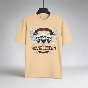 Camiseta Casual de Hombre de Excelente Calidad, 200 GSM, 70% Algodón, 30% Poliéster (CVC) - Product Image 1