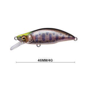 Esca dura per spigole e persici d'acqua dolce 51mm/4g di <span class=keywords><strong>esche</strong></span> artificiali <span class=keywords><strong>finte</strong></span> che affondano velocemente <span class=keywords><strong>esche</strong></span> da <span class=keywords><strong>pesca</strong></span> attraenti per carpe trote - Product Image 4