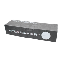 Lunette de tir Vector Optics Veyron 6-24x44 IR FFP, en alliage d'aluminium, entièrement multicouche, monocylindre 30 mm, tactique, pour la chasse