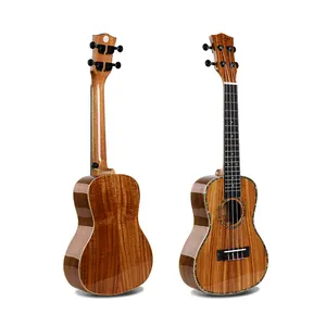 Fournisseur direct usine vente en gros solide KOA ukulele concert