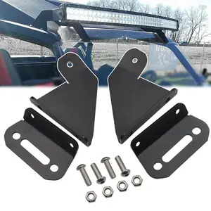 Upper Roof Front Windshield 40/42 inch LED Light Bar Mounting Bracket Compatible with Yamaha YXZ 1000R Models atv