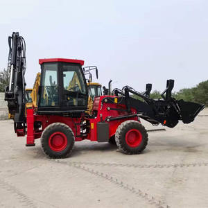 معدات آلات نقل التربة ، جرافة حفارة ، جرافة ذات عجلات ، مجهزة بـ ، أو الكسارة - Product Image 3