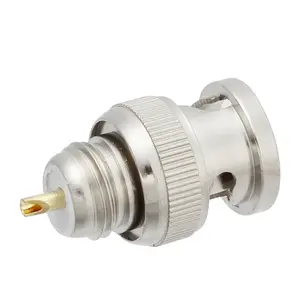 RF Coaxial Connector High frequency Solder RG58 75 Ohm BNC Male Connector