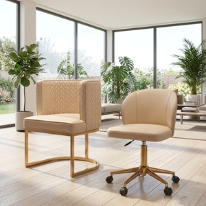 Moderna Sedia da <span class=keywords><strong>Ufficio</strong></span> di Lusso con Sollevamento, Telaio in Acciaio Inossidabile, Altezza Regolabile, in Pelle, per Hotel e <span class=keywords><strong>Ufficio</strong></span> Domestico - Product Image 2