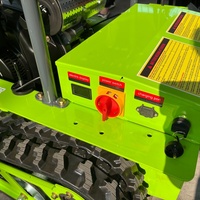 Tondeuse à gazon diesel télécommandée CE, coupe-herbe sur chenilles 800 mm, propulsion électrique 48 V, portée 800 m, moteur 195F, GQ800A