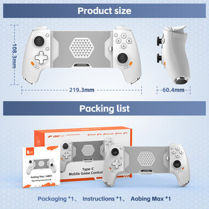 Control Inalámbrico para Juegos Móviles, Control para iPad, Control de Juego Retráctil AB01 - Product Image 6