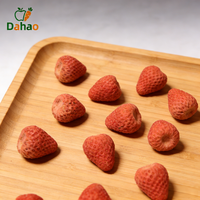 Op maat gemaakte verpakking Gefreeze-droogde Aardbeien 30g Natuurlijk Suikervrij Snack Gefreeze-droogde Aardbeien Gedroogd Fruit OEM ODM