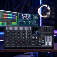 Console de mixage audio Vason Q6, prix usine, 6 canaux, 99 DSP, mini mixeur audio, MP3, Bluetooth, diffusion en direct, égaliseur 5 bandes en métal, 2