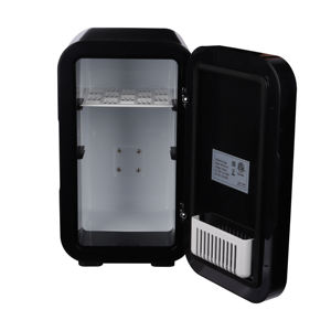 Компактный холодильник, 6 л/8 банок, портативный кулер и подогреватель без фреона, небольшой холодильник, компактный мини-холодильник с зеркалом - Product Image 3