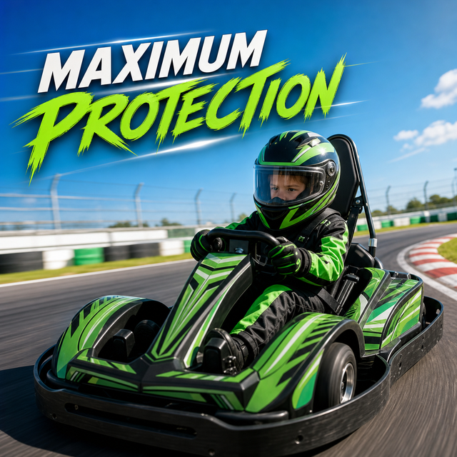 Premium Structure Electric Go Kart   Outdoor Venue Racing Kart Tailored for Children Outdoor Amusement Park Club Riding Go Kart