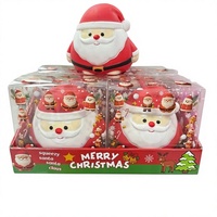 Jouet Squishy Géant Écologique Adorable Père Noël Bonhomme de Neige Renne Anti-Stress avec Boîte Cadeau