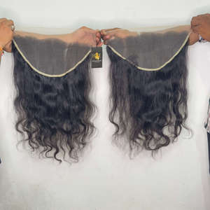 Vente en gros HD transparent dentelle frontale perruques 13x4 13x6 avec des faisceaux de cheveux bruts, HD dentelle frontale, oreille à oreille dentelle frontale - Product Image 1