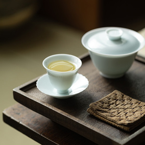 Yingqing Porcelain <b>Tea</b> Cup Round Tasting Cup For Kung Fu <b>Tea</b> <b>Set</b> Dehua County Origin - Product Image 5