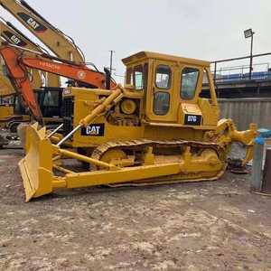 Caterpillar D7G de marque japonaise, bulldozer sur chenilles d'occasion, grand godet de 21 tonnes, bon marché et bon état - Product Image 1