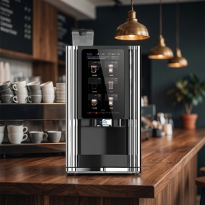 EVOACAS Máquina Expendedora de Café Espresso Comercial Totalmente Automática, 9 Bares, Caldera de Acero Inoxidable, Bomba, Motor, Restaurante M-TT-ES-4C - Product Image 3