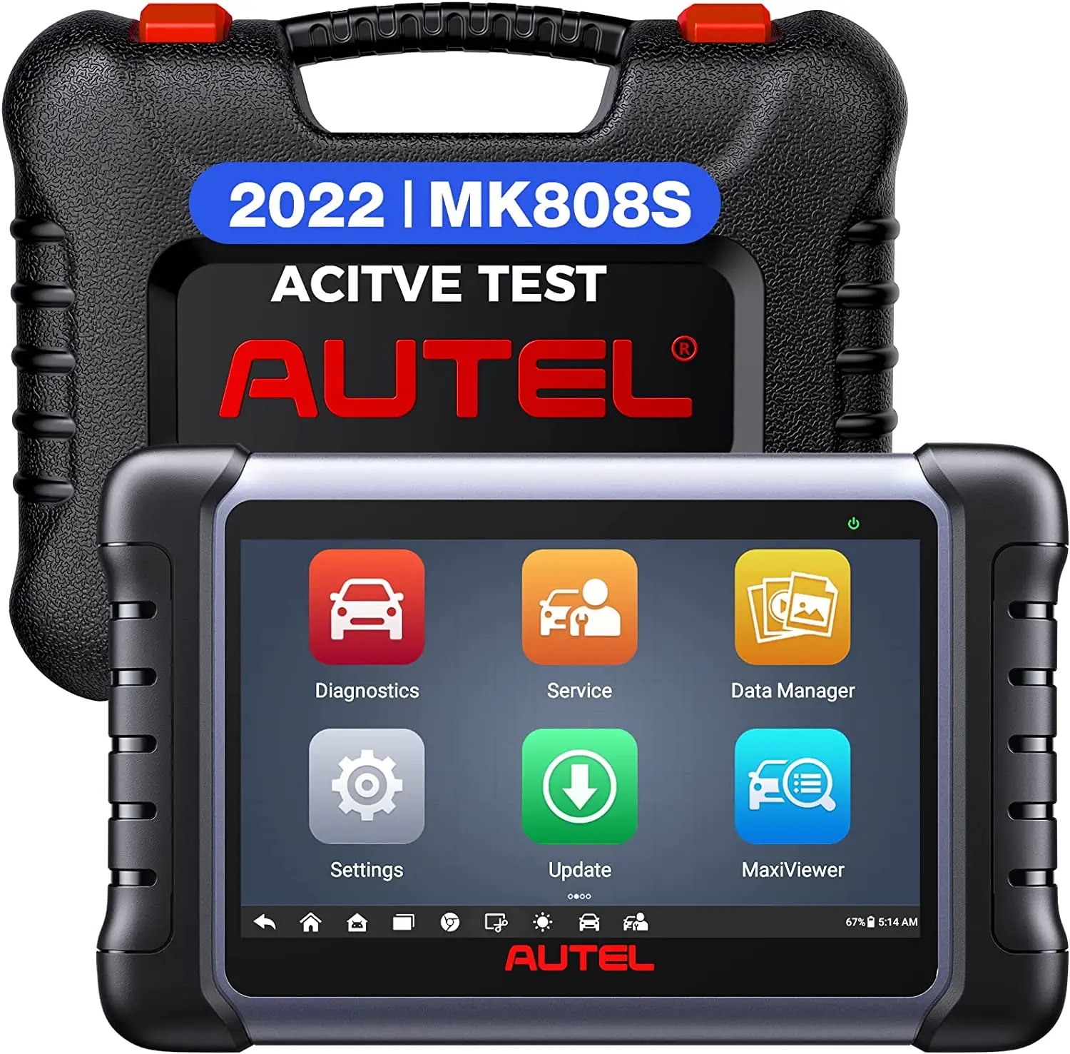 2023 NEW Autel MaxiCOM MK808S All System and Service Functions obd2 scanner car diagnostic scanner