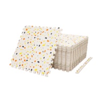 Tapis de jeu pour bébé Hydefoam anti-fatigue en EVA avec impression par transfert géométrique pour longues sessions de jeu, choix des vendeurs transfrontaliers