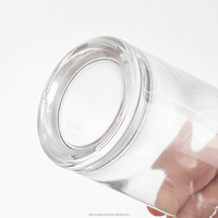 Bouteille vide de 100 ml en verre transparent en forme de mini pyramide pour vodka, gin, whisky, brandy, rhum, tequila, liqueur, spiritueux, avec bouchon